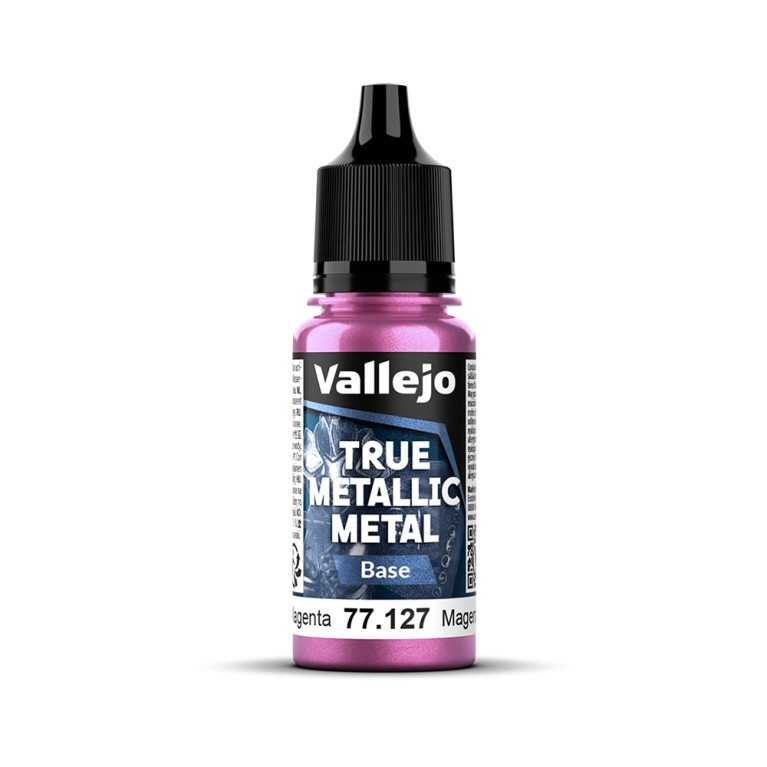 Magenta Cramoisi N°27 - 18ml Base True Metallic Metal - VALLEJO 77.127