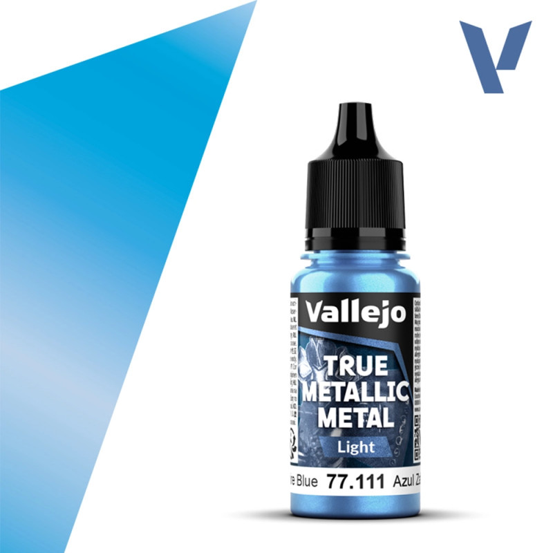 Bleu Saphir N°11 - 18ml Light True Metallic Metal - VALLEJO 77.111