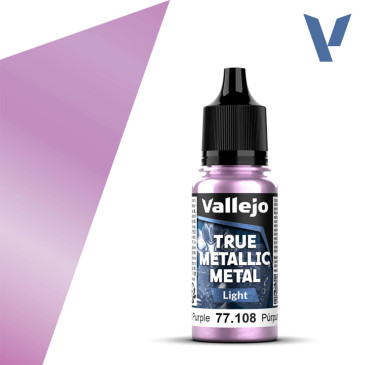 Pourpre Améthyste N°8 - 18ml Light True Metallic Metal - VALLEJO 77.108