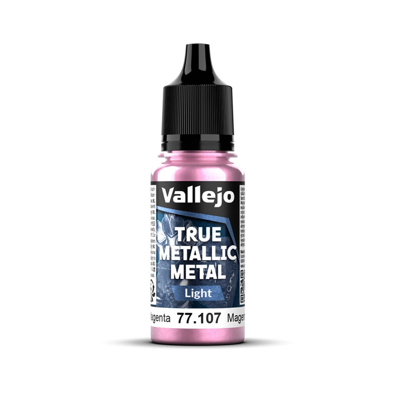 Magenta Cramoisi N°7 - 18ml Light True Metallic Metal - VALLEJO 77.107