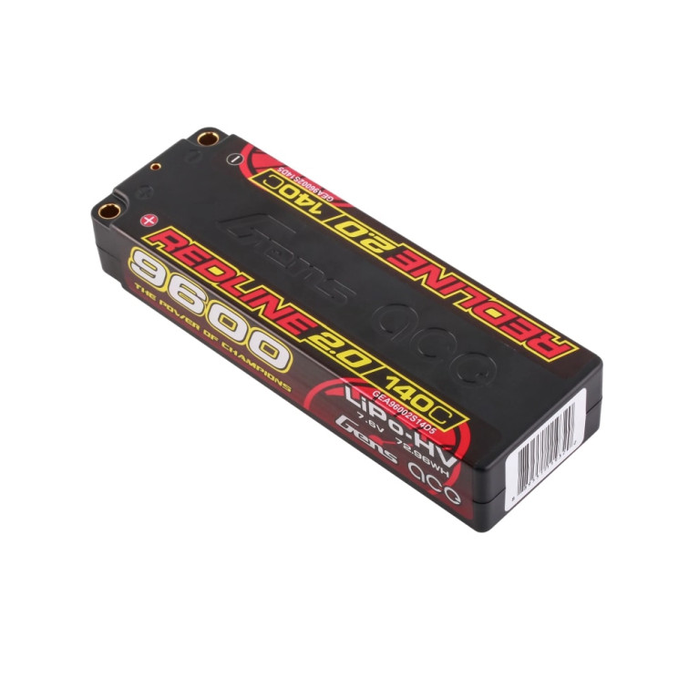 Accu LiPo-HV Redline 7.6V 9600 mAh - GENS ACE GEA96002S14D5