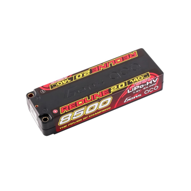 Accu LiPo-HV Redline 7.6V 8500 mAh - GENS ACE GEA85002S14D5