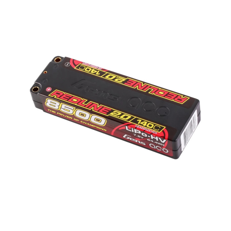 Accu LiPo-HV Redline 7.6V 8500 mAh - GENS ACE GEA85002S14D5