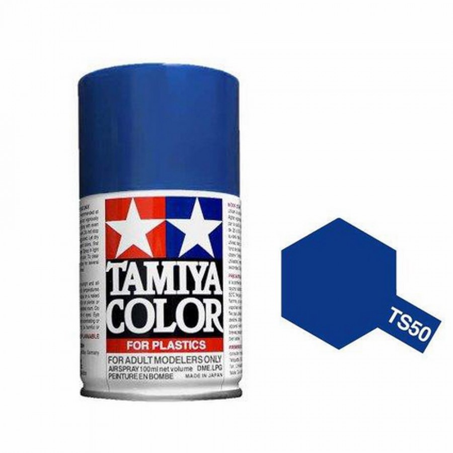 Bleu Mica Brillant Spray de 100ml-TAMIYA TS50