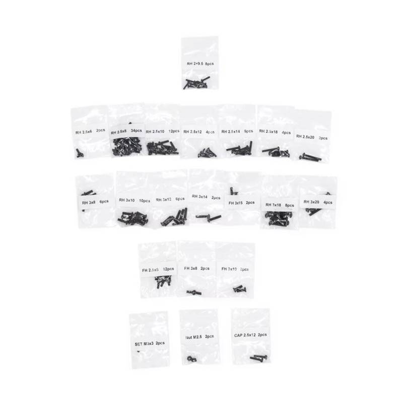 Kit de visserie complet STX G2 - FUNTEK FTK-21081