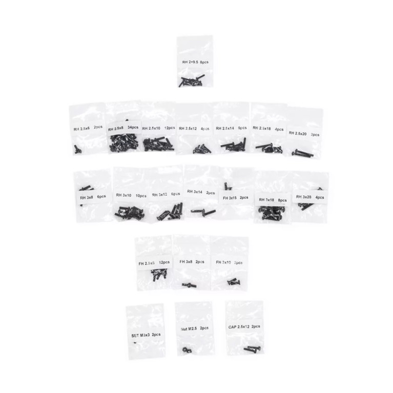 Kit de visserie complet STX G2 - FUNTEK FTK-21081