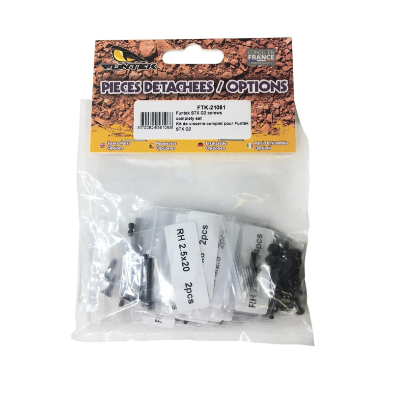 Kit de visserie complet STX G2 - FUNTEK FTK-21081