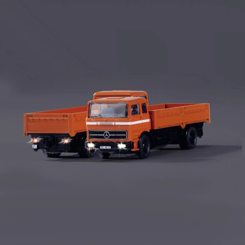 Camion + remorque orange - 1/87 - CARSON 500504159