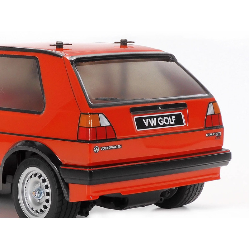 Pack Volkswagen Golf II GTI 16V + carrosserie pré-peinte - TAMIYA 47516PCK