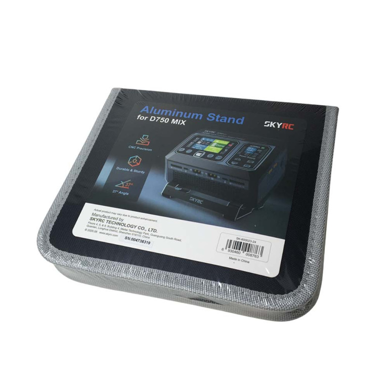 Support aluminium pour chargeur D750 MIX - SKYRC SK-600023-24