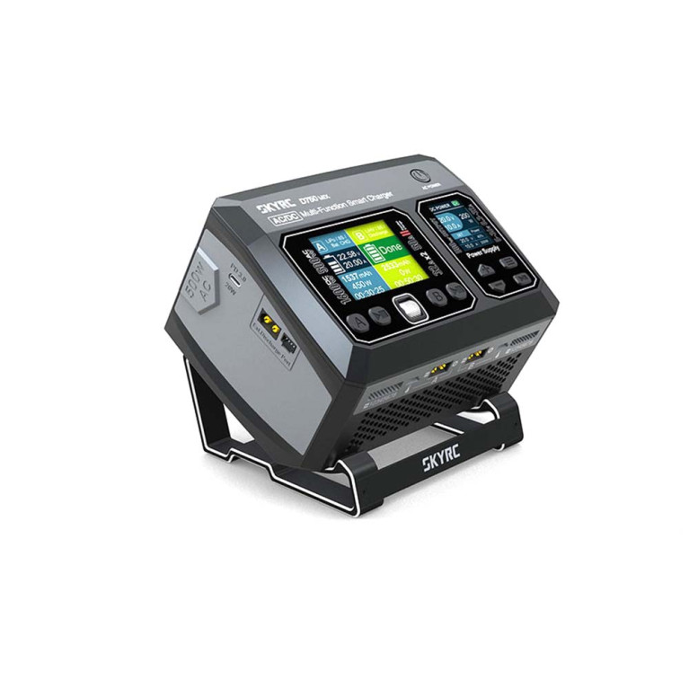 Support aluminium pour chargeur D750 MIX - SKYRC SK-600023-24