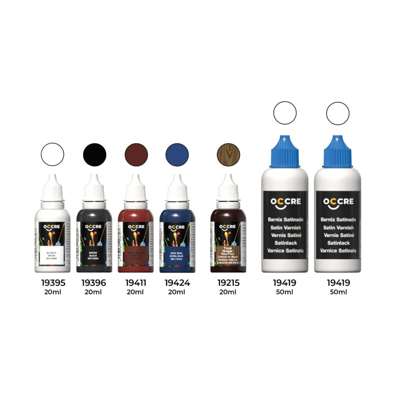 Pack peinture acrylique, maquette Soleil Royal - OCCRE 90567
