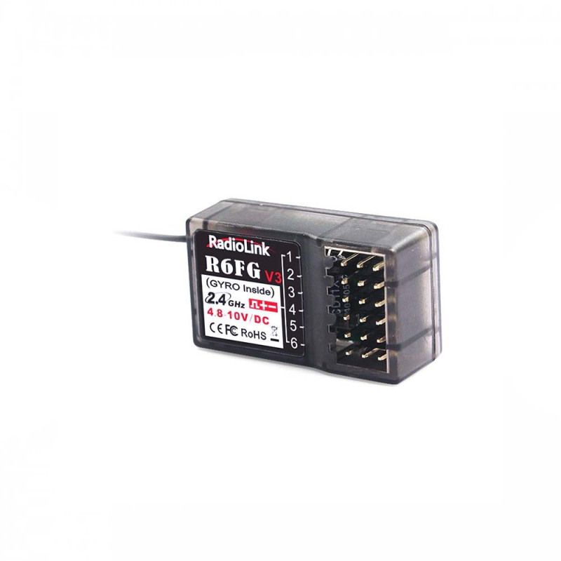 Récepteur R6FG 2.4GHz 6 voies - RADIOLINK RADR6FG