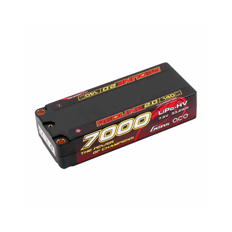 Accu LiPo-HV Redline 7.6V 7000 mAh - GENS ACE GEA70002S14M5