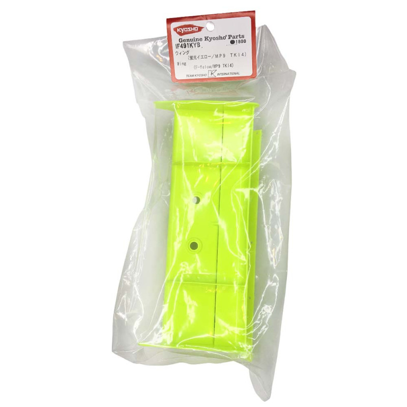 Aileron Inferno MP9-MP10 - Jaune Fluo - KYOSHO IF491KYB