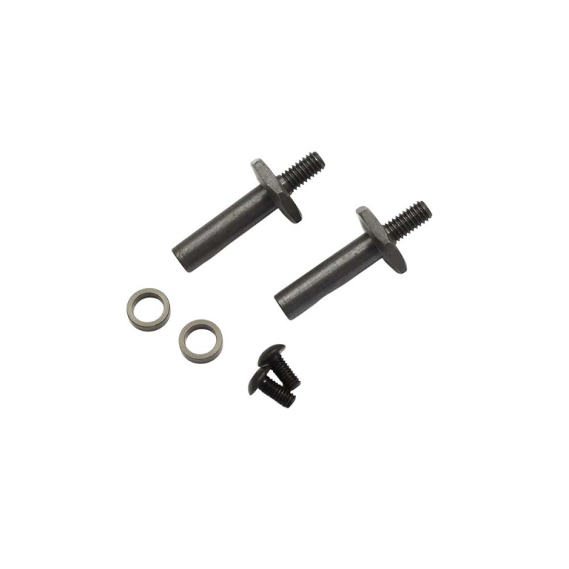 2 Papillons de roues avants. 8mm