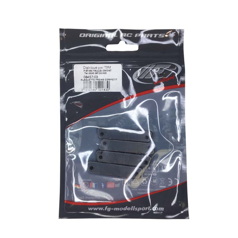 Plaquettes de frein compétition - FG 08457/03