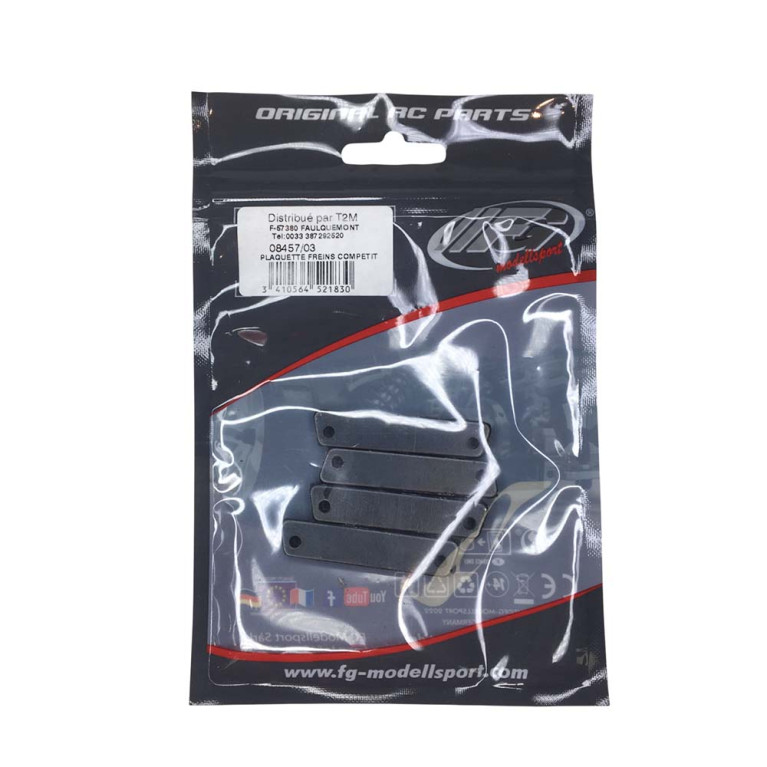 Plaquettes de frein compétition - FG 08457/03