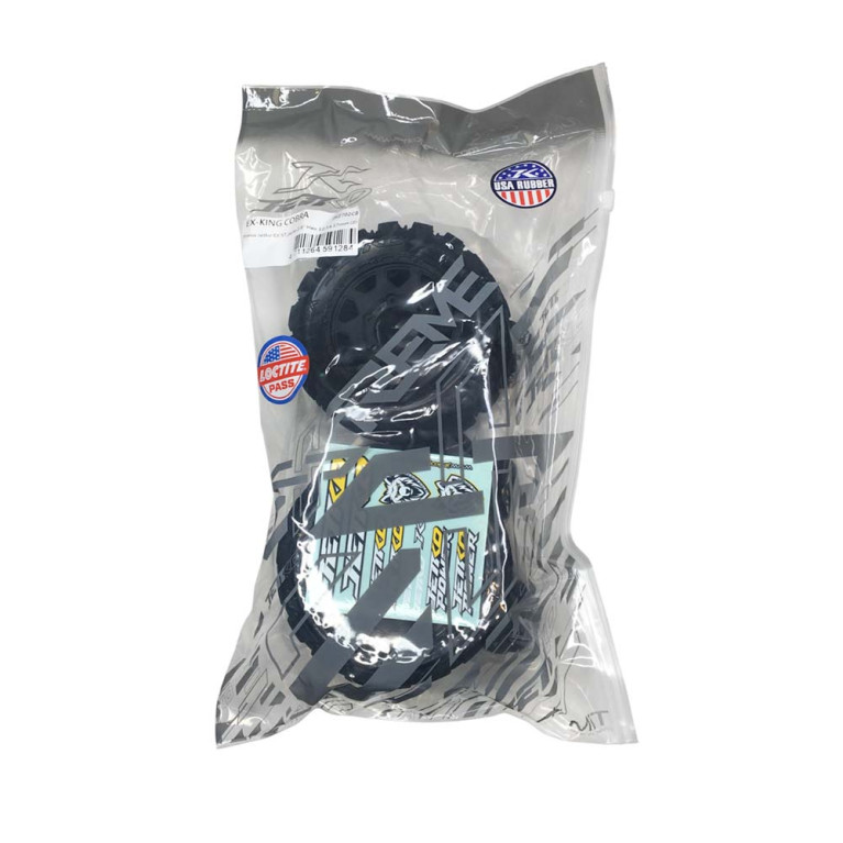 2 Roues "EX ST King Cobra" montées collées - JETKO JK2702CB