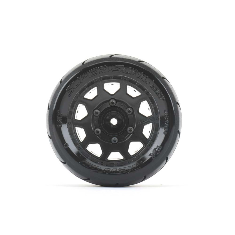 2 Roues "EX ST Super Sonic" montées collées - JETKO JK2704CB