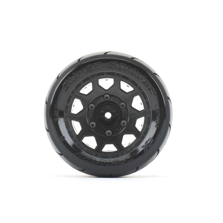 2 Roues "EX ST Super Sonic" montées collées - JETKO JK2704CB