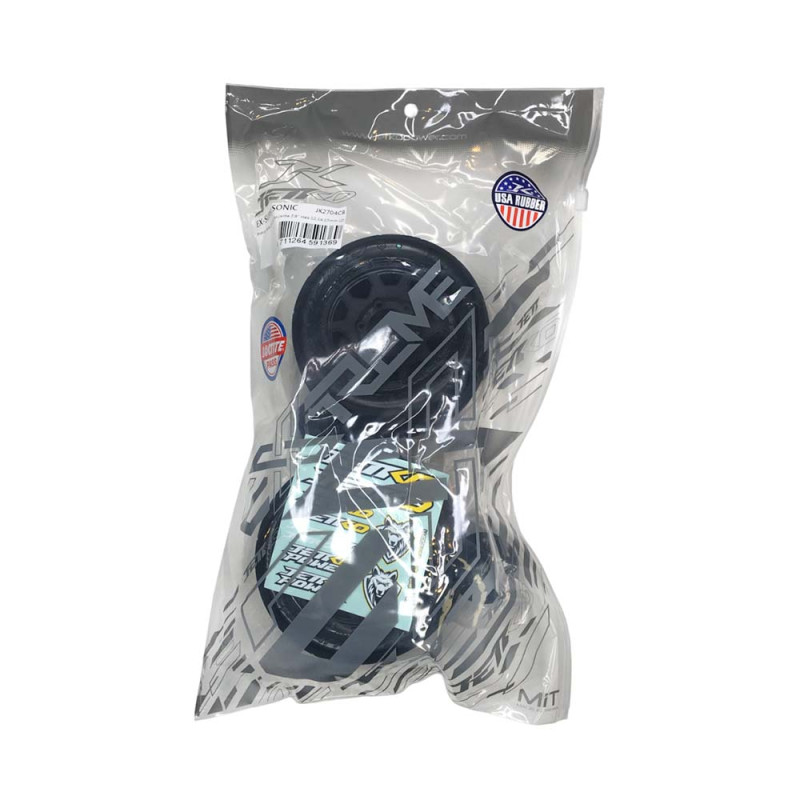 2 Roues "EX ST Super Sonic" montées collées - JETKO JK2704CB