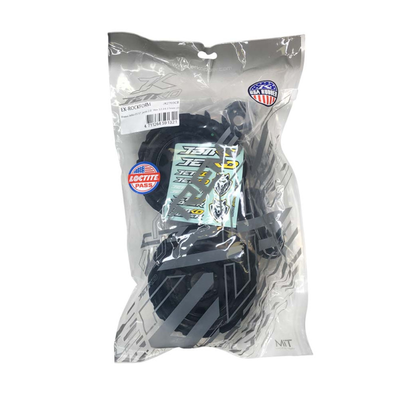 2 Roues "EX ST Rockform" montées collées - JETKO JK2703CB