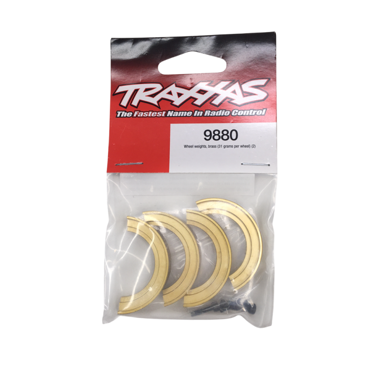 Poids en laiton pour roue TRX-4M - 31 grammes - TRAXXAS 9880