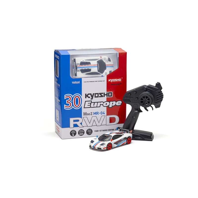 Mini-Z MR04 RWD McLaren F1 GTR - 30E Anniv - KYOSHO 32372KE