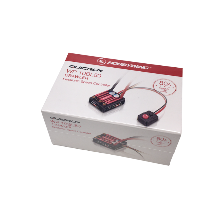 Variateur QuicRun WP-10BL80 Crawler - 80A - HOBBYWING 30108002