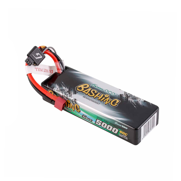 Accu LiPo Bashing 7.4V 5000mAh - GENS ACE GEA502S60DGT