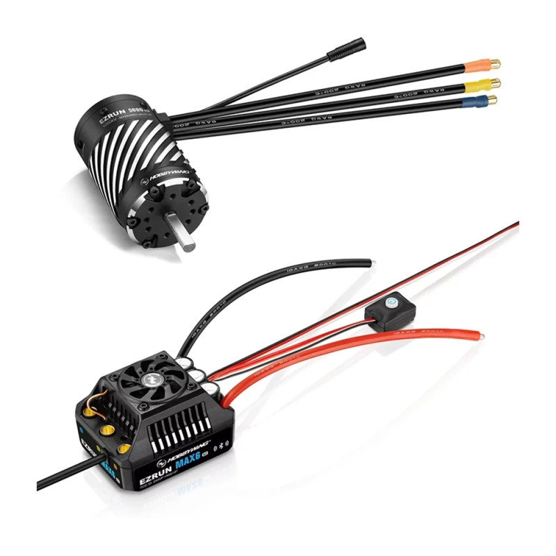Combo EzRun MAX6 G2 + moteur 5690SD G2 1250Kv - HOBBYWING 38010804