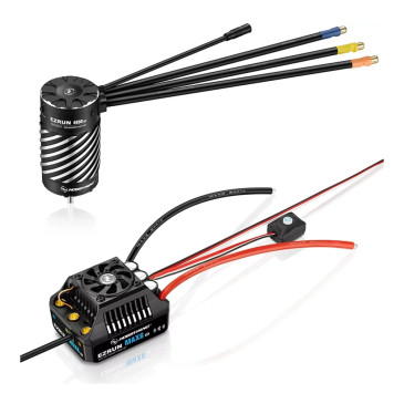 Combo EzRun MAX6 G2 + moteur 4990SD G2 1650Kv - HOBBYWING 38010803