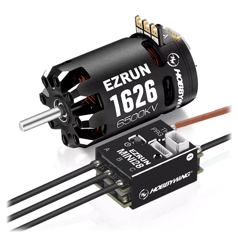Combo Ezrun Mini28 + moteur 1626SD 6500Kv- HOBBYWING 38020368
