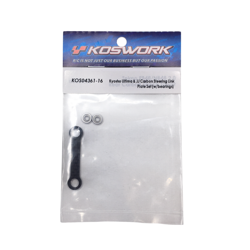 Platine de direction en carbone + roulements - KOSWORK KOS04361-16