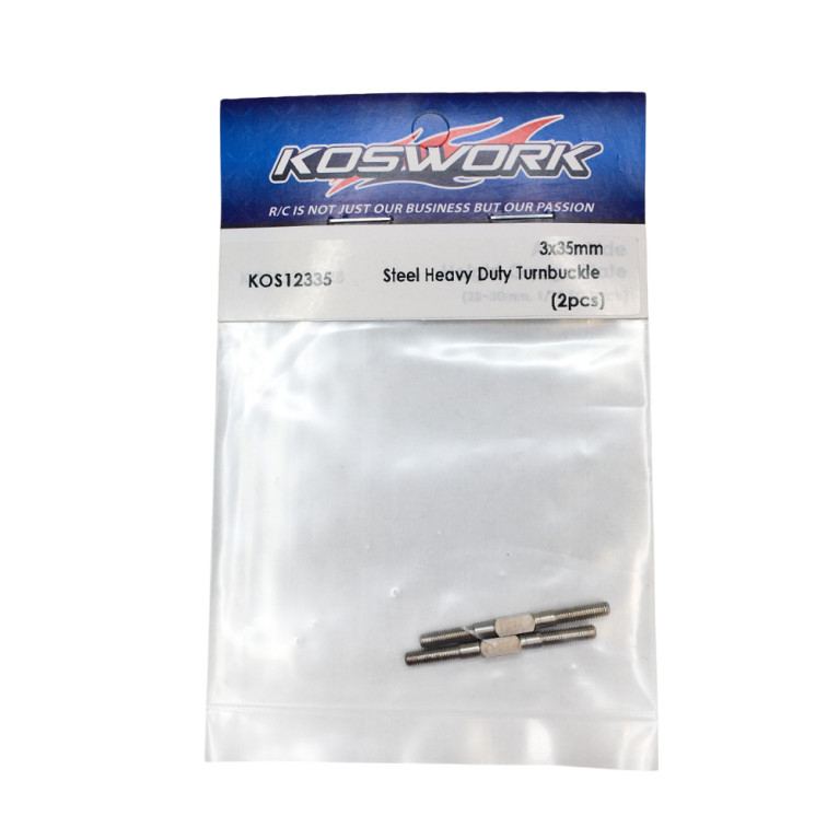 2 Biellettes en acier - 3x35mm - KOSWORK KOS12335