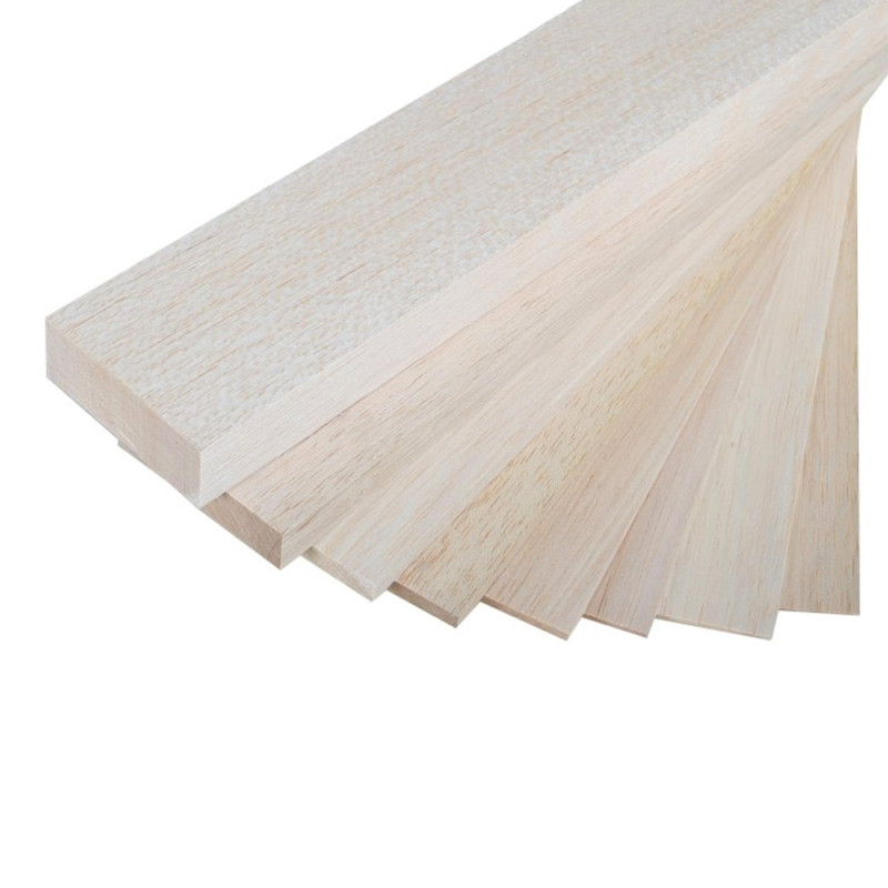 Planche de bois Balsa 3 x 100 mm - KAVAN KAV60.141103