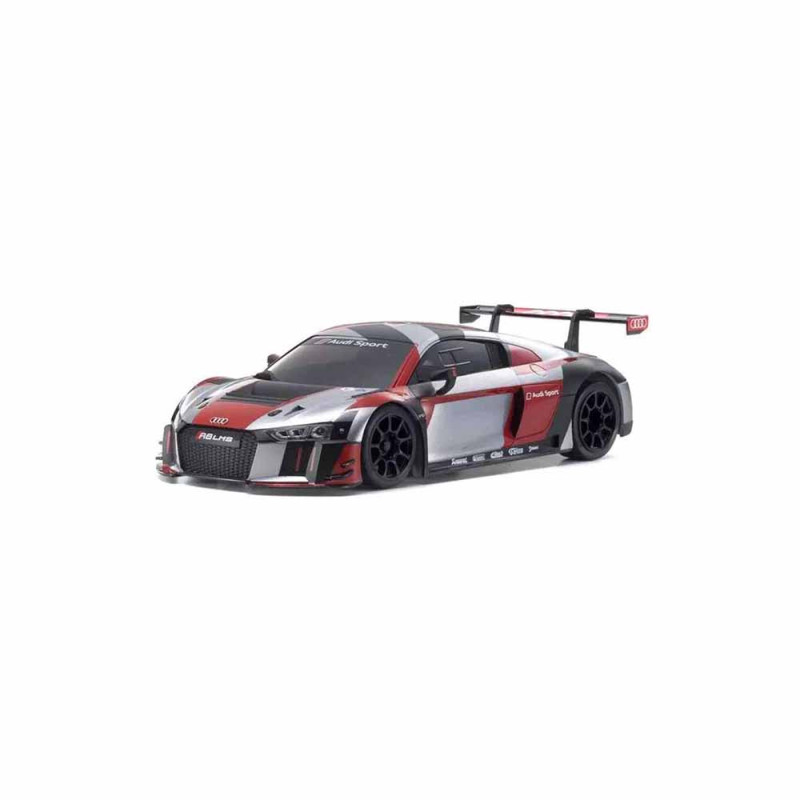 Mini-Z MR04 RWD Audi R8 LMS 2016 - Gris/Rouge - KYOSHO 32357RGB