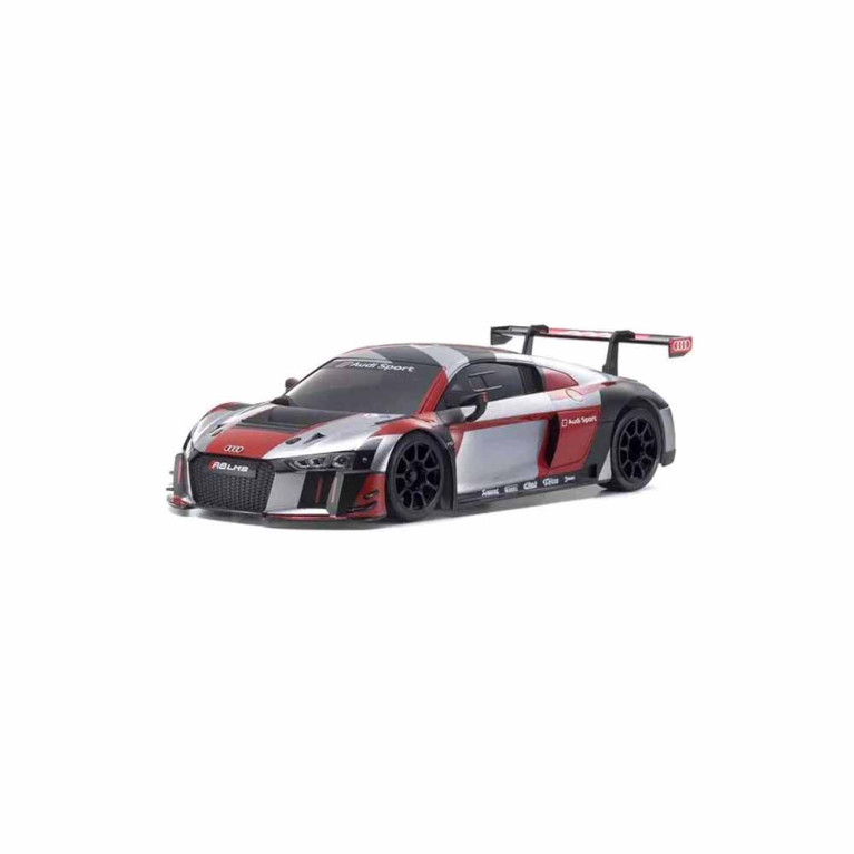 Mini-Z MR04 RWD Audi R8 LMS 2016 - Gris/Rouge - KYOSHO 32357RGB