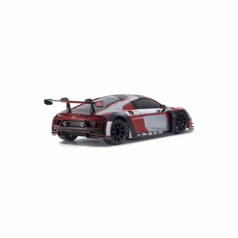 Mini-Z MR04 RWD Audi R8 LMS 2016 - Gris/Rouge - KYOSHO 32357RGB