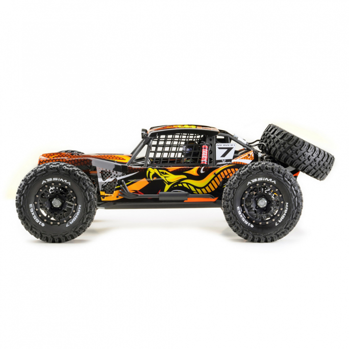 Rock Racer "Mamba 7" 6S RTR + 2 batteries - Orange - ABSIMA 17002