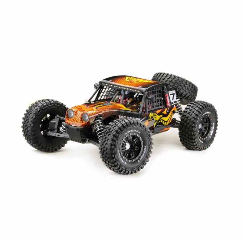 Rock Racer "Mamba 7" 6S RTR + 2 batteries - Orange - ABSIMA 17002