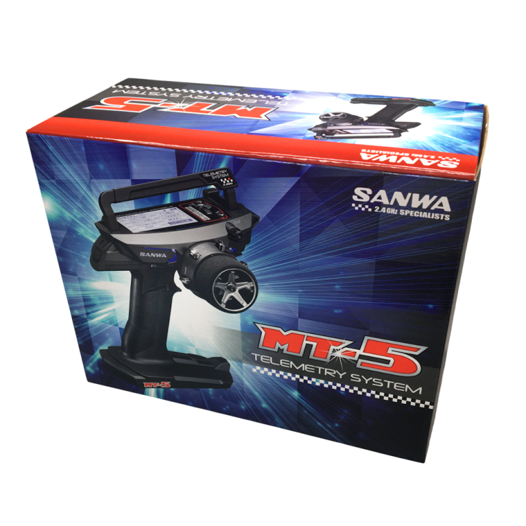 Radio MT-5 + récepteur RX-493i avec sacoche - SANWA 101A32671K