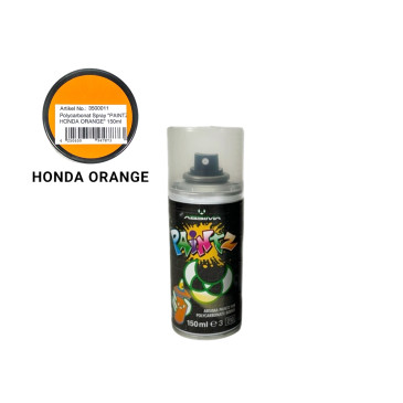 Peinture en spray pour Lexan 150ml - Honda Orange - ABSIMA 3500011
