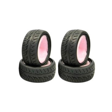 4 Pneus WET avec inserts en mousse - EZPOWER EZRL3041