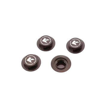 Écrous de roues dentelés  - Gris Anthracite - KYOSHO IFW649GM