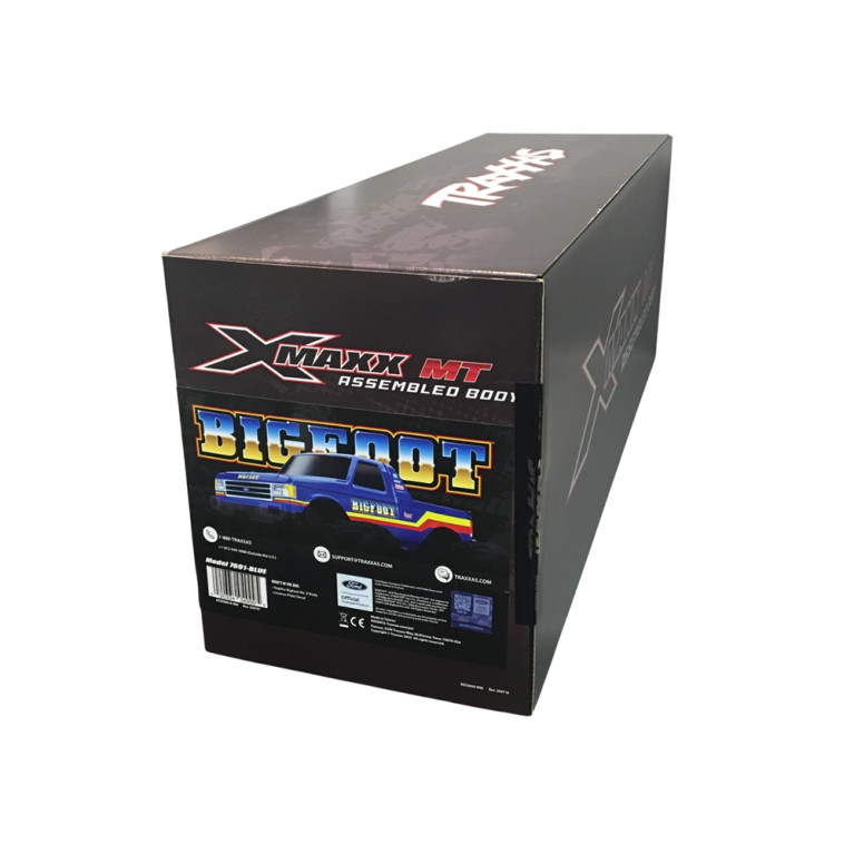 Carrosserie Bigfoot N°8 X-Monster - Bleu - TRAXXAS 7691-BLUE