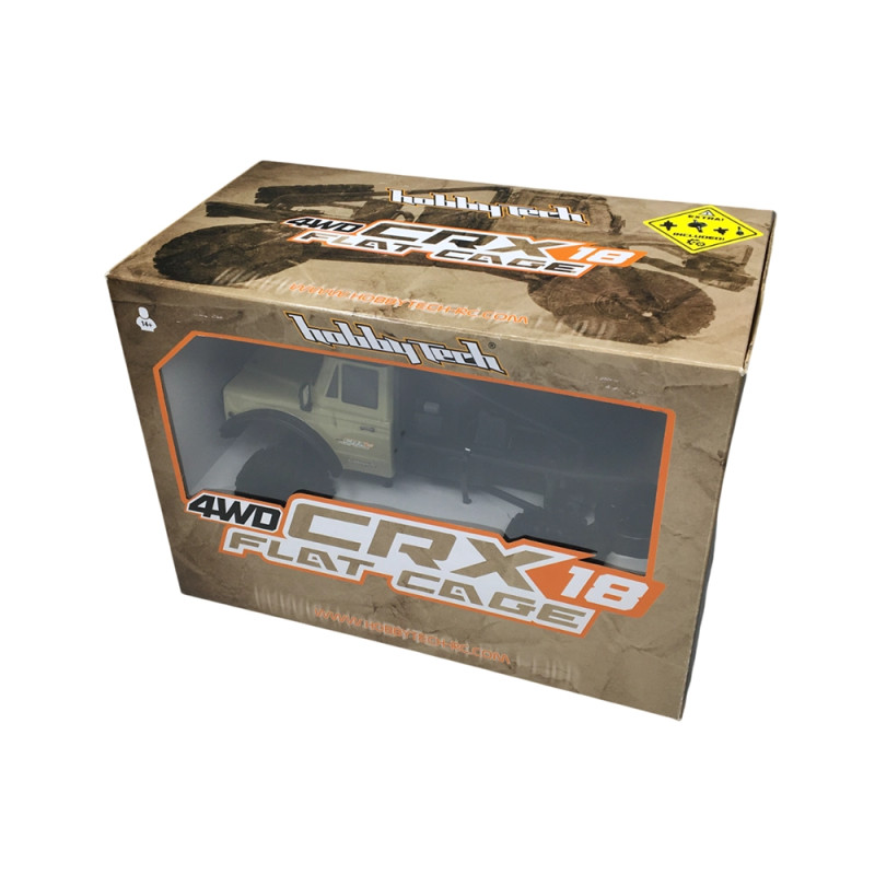 Crawler CRX18 Flat Cage 4WD - HOBBYTECH 1.CRX18-4WD-FC-OPT