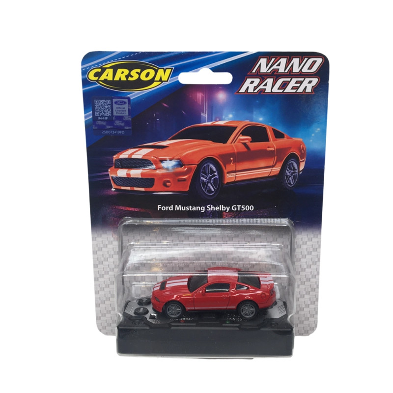 Ford Mustang Shelby GT500 Nano Racer - Rouge - CARSON 500404335