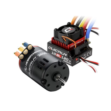 Combo QuicRun 10BL120-SD G2 + Moteur 3650SD G2 13.5T - HOBBYWING 38020382